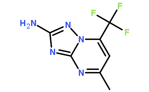 5-甲基-7-(三氟甲基)[1,2,4]噻唑并-[1,5-a]嘧啶-2-胺