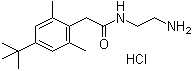 N-(2-氨基乙基)-4-(1,1-二甲基乙基)-2,6-二甲基苯乙酰胺单盐酸盐