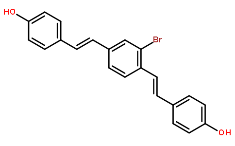 (反,反)-1-溴-2,5-双(4-羟基)乙烯基苯