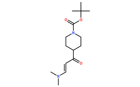 tert-Butyl 4-[(2E)-3-(dimethylamino)prop-2-enoyl]-piperidine-1-carboxylate