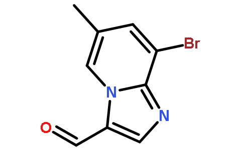 8-溴-6-甲基咪唑并[1,2-a]吡啶-3-甲醛