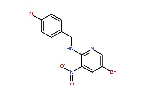 5-溴-N-(4-甲氧基苄基)-3-硝基吡啶-2-胺