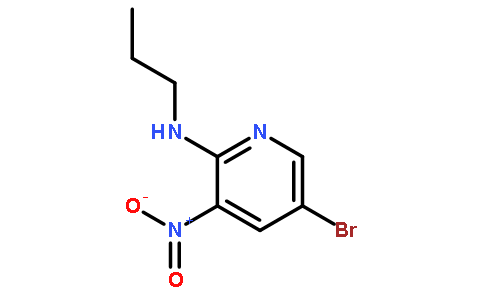 5-溴-3-硝基-2-丙基氨基吡啶