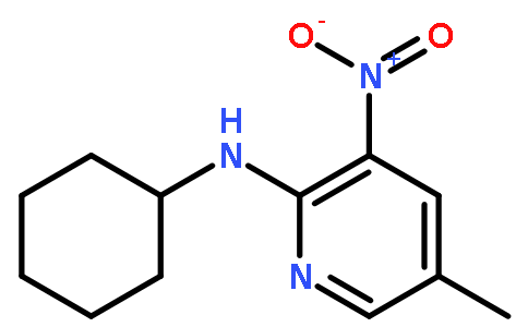 2-环己基氨基-5-甲基-3-硝基吡啶