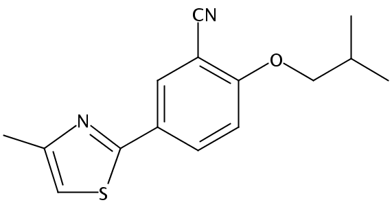 2-异丁氧基-5-(4-甲基噻唑-2-基)苯甲腈