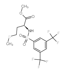 METHYL 2-({[3,5-DI(TRIFLUOROMETHYL)PHENYL]SULFONYL}AMINO)-4-(METHYLTHIO)BUTANOATE