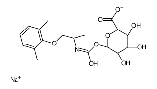sodium,(2S,3S,4S,5R,6S)-6-[1-(2,6-dimethylphenoxy)propan-2-ylcarbamoyloxy]-3,4,5-trihydroxyoxane-2-carboxylate