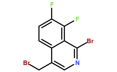 1-溴-4-(溴甲基)-7,8-二氟异喹啉