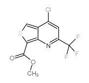 4-氯-6-(三氟甲基)噻吩并[3,4-B]吡啶-5-羧酸甲酯