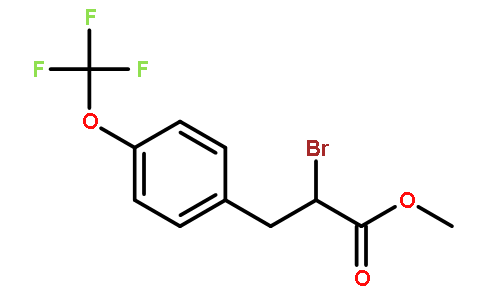 2-溴-3-[4-(三幅甲氧基)苯基]-丁丙酸甲酯