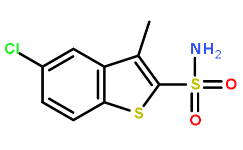 5-氯-3-甲基苯并(B)噻吩-2-磺酰胺