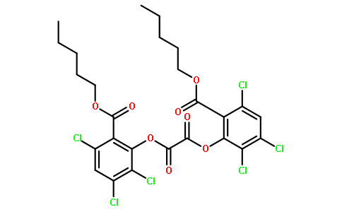 双(2-戊氧羰基-3,5,6-三氯苯基)草酸酯