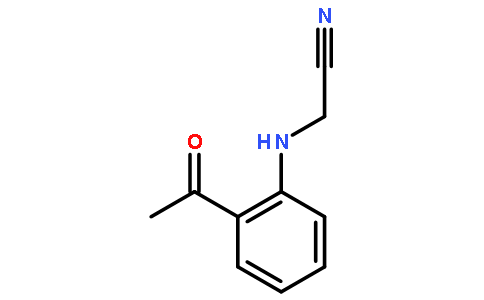 2-(2-acetylanilino)acetonitrile