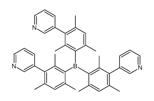 Pyridine, 3,3',3''-[borylidynetris(2,4,6-trimethyl-3,1-phenylene)]tris