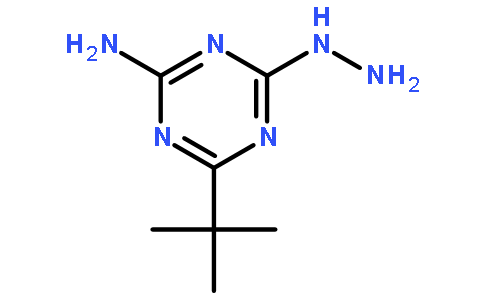 2-氨基-4-叔丁基-6-肼基-S-三嗪