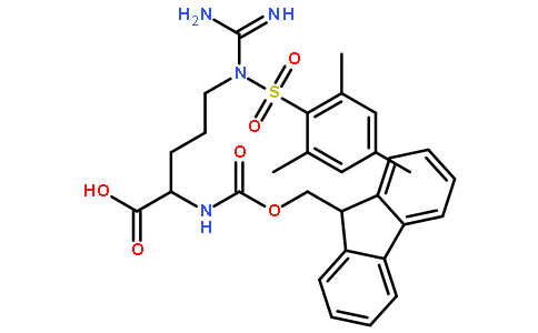 N-FMOC-N’-(均三甲苯-2-磺酰基)-D-精氨酸