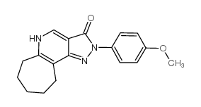 2-(4-methoxyphenyl)-1,6,7,8,9,10-hexahydrocyclohepta[b]pyrazolo[3,4-d]pyridin-3(2h)-one