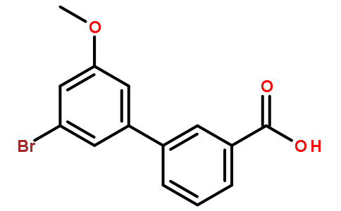 3’-溴-5’-甲氧基聯(lián)苯-3-羧酸