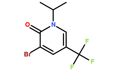 3-溴-1-异丙基-5-(三氟甲基)吡啶-2(1H)-酮