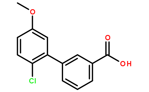 2’-氯-5’-甲氧基聯(lián)苯-3-羧酸