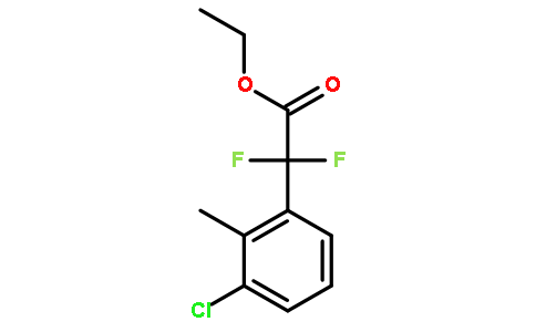 2-(3-氯-2-甲基苯基)-2,2-二氟乙酸乙酯