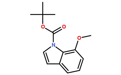 1-Boc-7-甲氧基吲哚