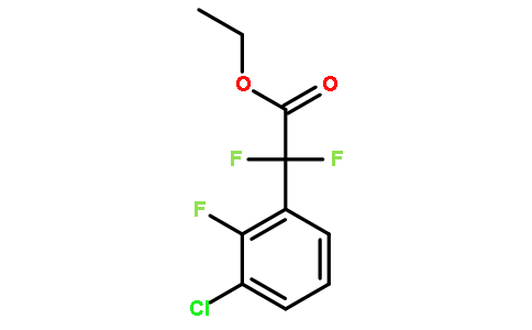 2-(3-氯-2-氟苯基)-2,2-二氟乙酸乙酯