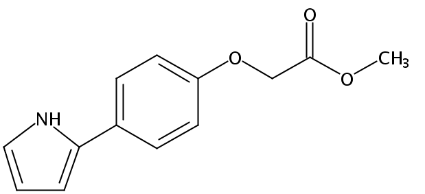 2-((4-Methoxycarbonylmethoxy)phenyl)pyrrole