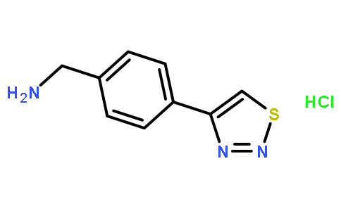 4-(1,2,3-噻二唑-4-基)苄胺盐酸盐