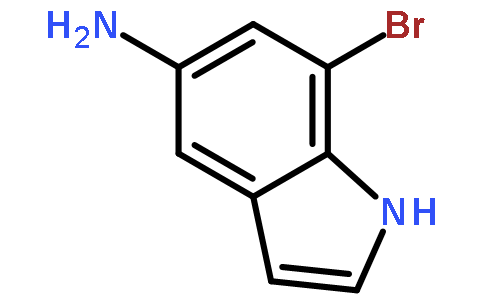 7-溴-1H-吲哚-5-胺