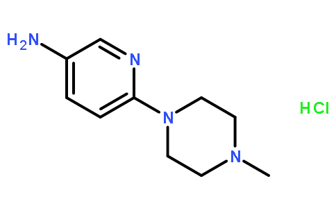 3-氨基-6-(4-甲基哌嗪-1-基)吡啶盐酸盐