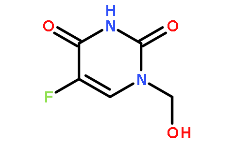 2,4(1H,3H)-嘧啶二酮,  5-氟-1-(羟甲基)-