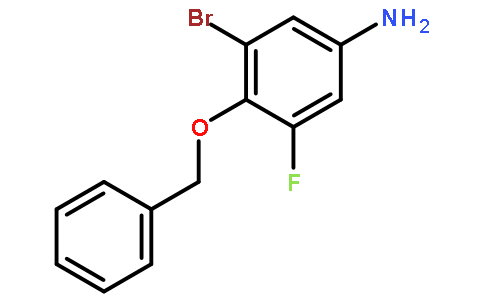4-(苄氧基)-3-溴-5-氟苯胺