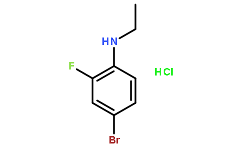 4-溴-N-乙基-2-氟苯胺盐酸盐