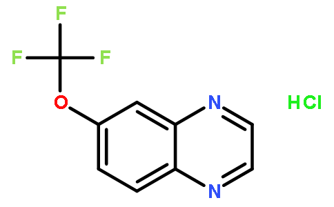 6-(三氟甲氧基)喹噁啉鹽酸鹽