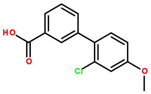 2’-氯-4’-甲氧基聯(lián)苯-3-羧酸