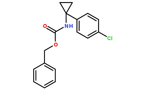 1-(4-氯苯基)環(huán)丙基氨基甲酸芐酯