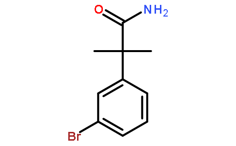 2-(3-溴苯基)-2-甲基丙酰胺