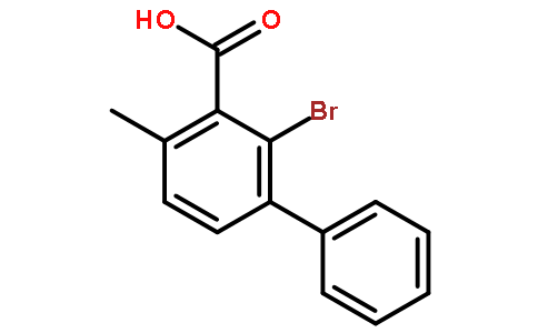 2’-溴-4’-甲基联苯-3-羧酸