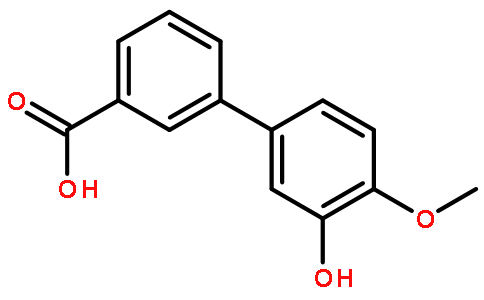 3’-羥基-4’-甲氧基聯(lián)苯-3-羧酸