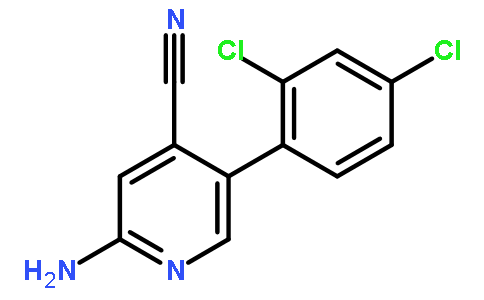 2-氨基-5-(2,4-二氯苯基)异氰吡啶