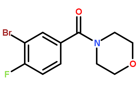 N-(3-溴-4-氟苯甲酰基)吗啉