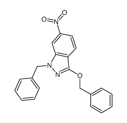 1-benzyl-3-(benzyloxy)-6-nitro-1H-indazole