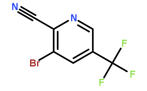 3-溴-5-三氟甲基-2-吡啶甲腈