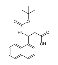 (R,s)-boc-3-氨基-3-(1-萘)-丙酸