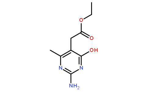 2-氨基-4-羟基-6-甲基-5-嘧啶乙酸乙酯