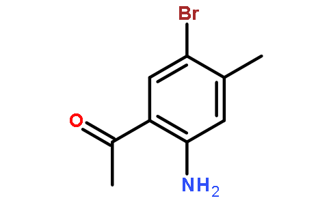 1 - (2 - 氨基 - 5 - 溴 - 4 - 甲基苯基)乙酮