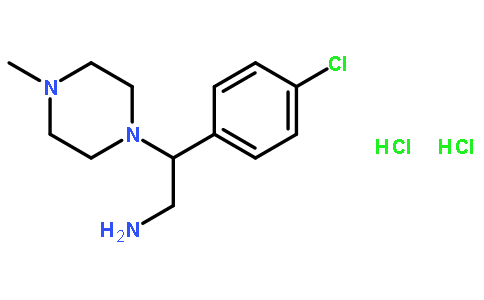 2-(4-Chloro-phenyl)-2-(4-methyl-piperazin-1-yl)-ethylamine dihydrochloride
