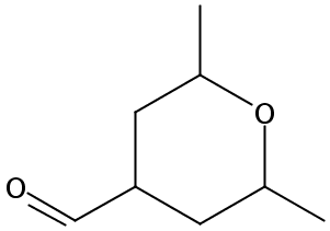 2,6-dimethyltetrahydro-2H-pyran-4-carbaldehyde