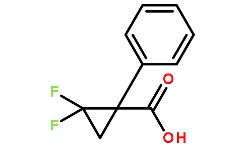 2,2-二氟-1-苯基环丙烷羧酸